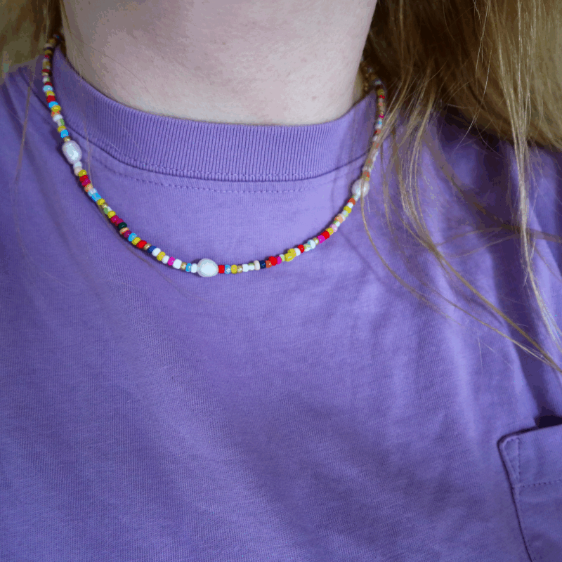 Subtle Confetti Ketting - Afbeelding 2